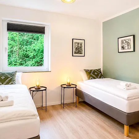 公寓 Modern 3-room Near Hamburg